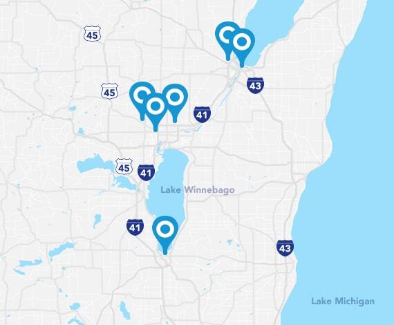 CarePlus network dentists in northeast Wisconsin